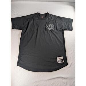 Jordan 23 Mesh Jersey T-Shirt Black Size S Basketball Streetwear